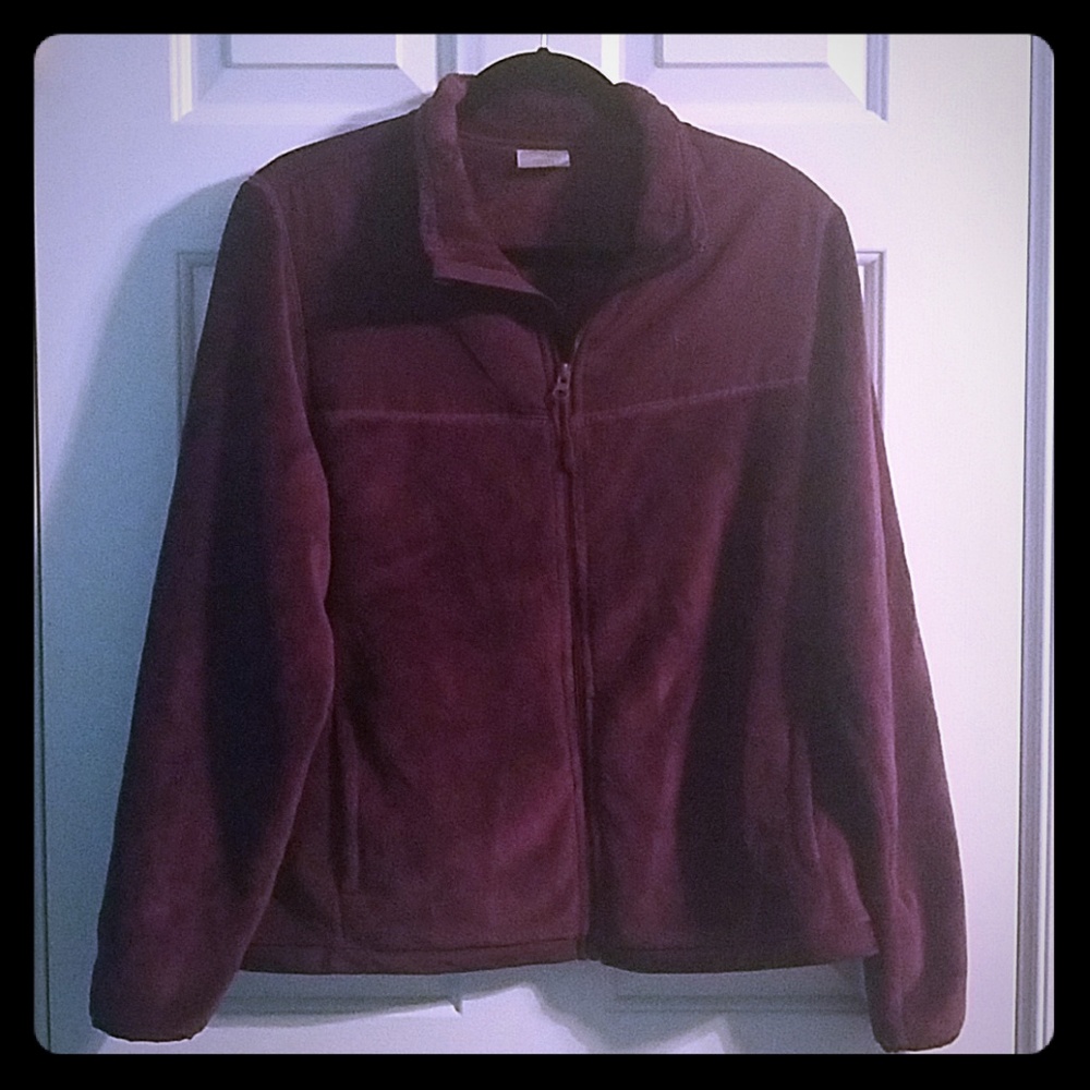 Purple Danskin Fleece Jacket